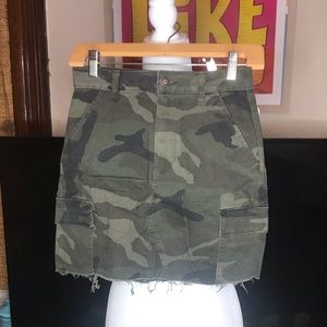 Camo Hollister Skirt